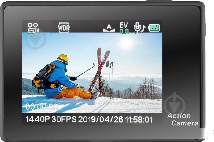 Экшн-камера AIRON ProCam 4K Plus Black (4285234589564) - фото 3 Экшн-камера AIRON ProCam 4K Plus Black (4285234589564) - фото 3