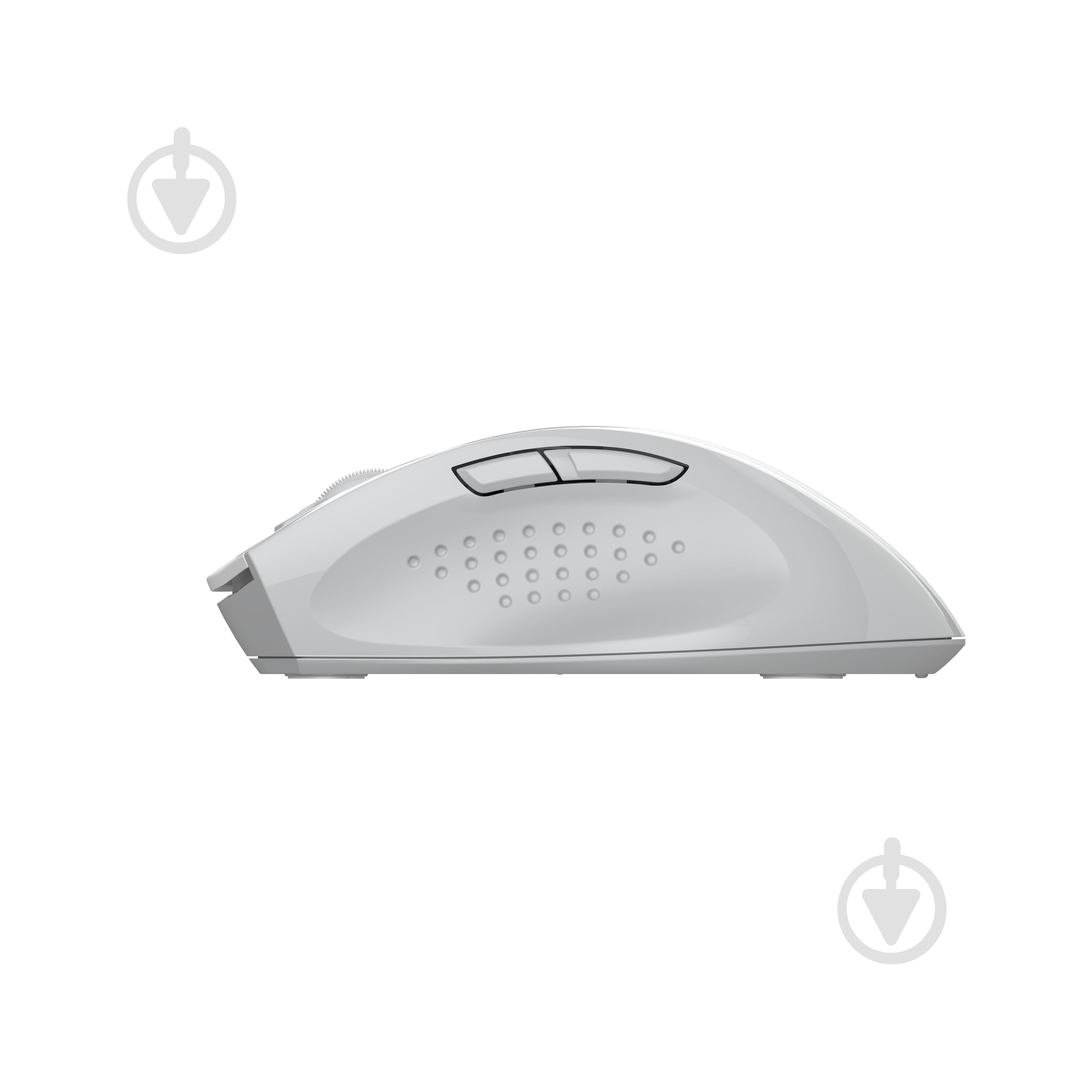 Мышка беспроводная A4Tech бесшумная, 3200 dpi, Double Click white (FG55S Plus (White)) - фото 5