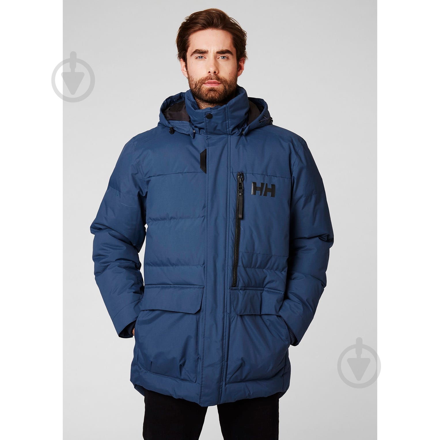 Куртка чоловіча Helly Hansen TROMSOE JACKET 53074-603 р.M синя - фото 2 Куртка чоловіча Helly Hansen TROMSOE JACKET 53074-603 р.M синя - фото 2