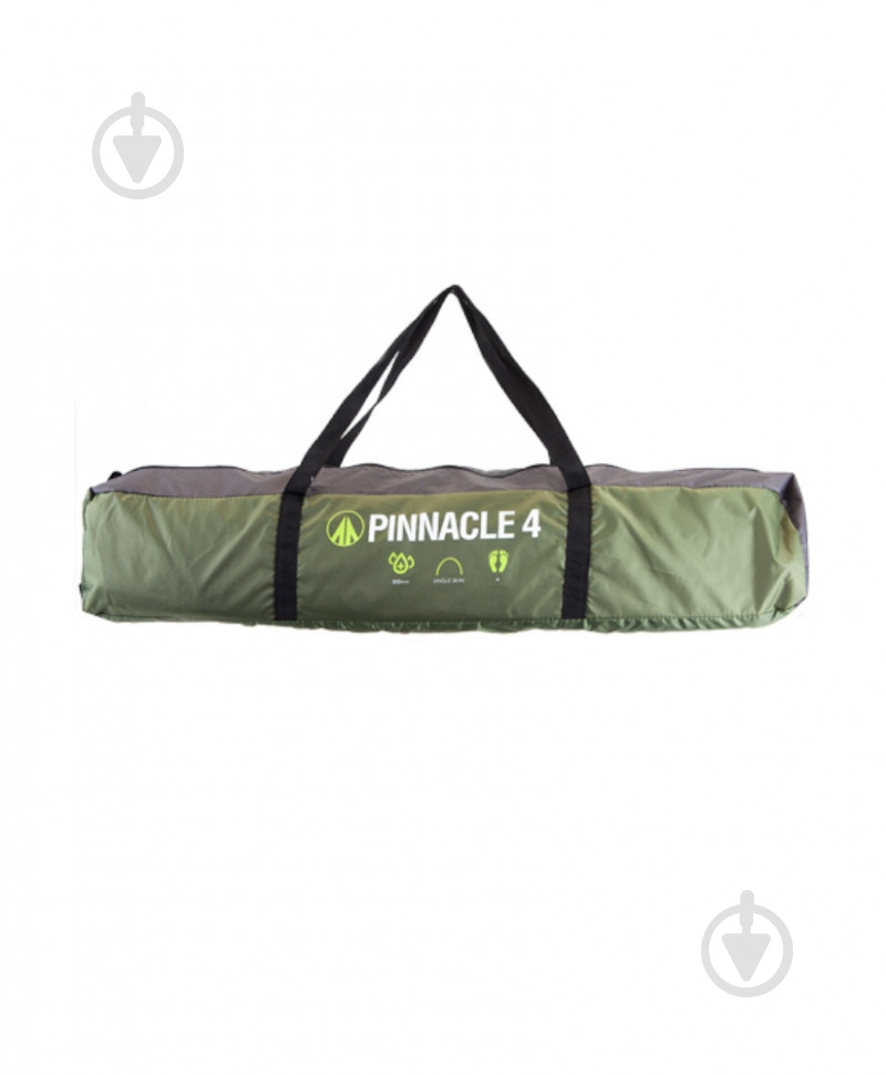 Палатка кемпинговая Summit Pinnacle Dome 4P Dark Green - фото 2