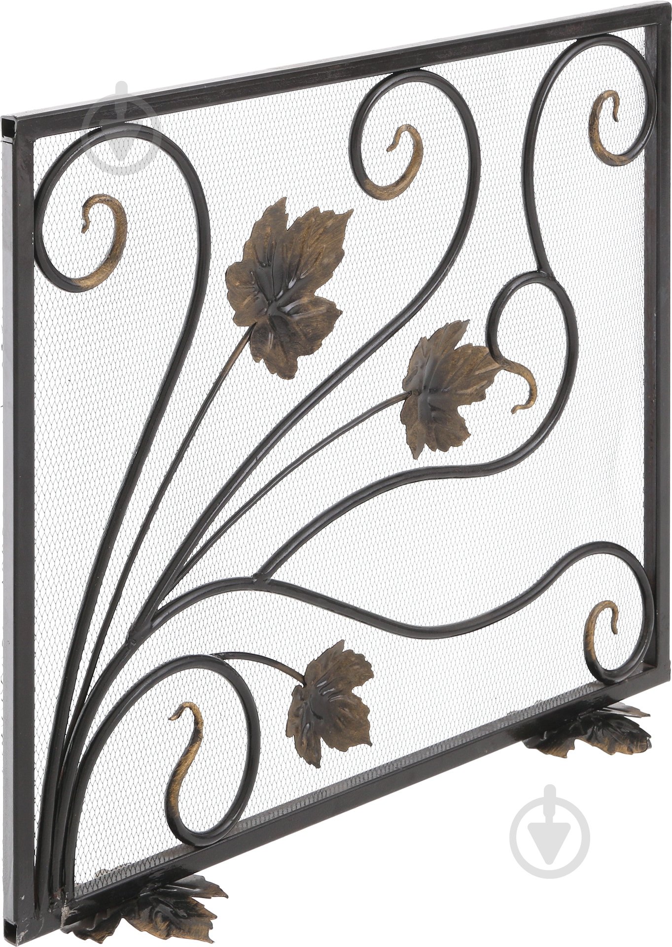 Решетка каминная Виноград NEW 66х80 см черный - фото 2 Решетка каминная Виноград NEW 66х80 см черный - фото 2