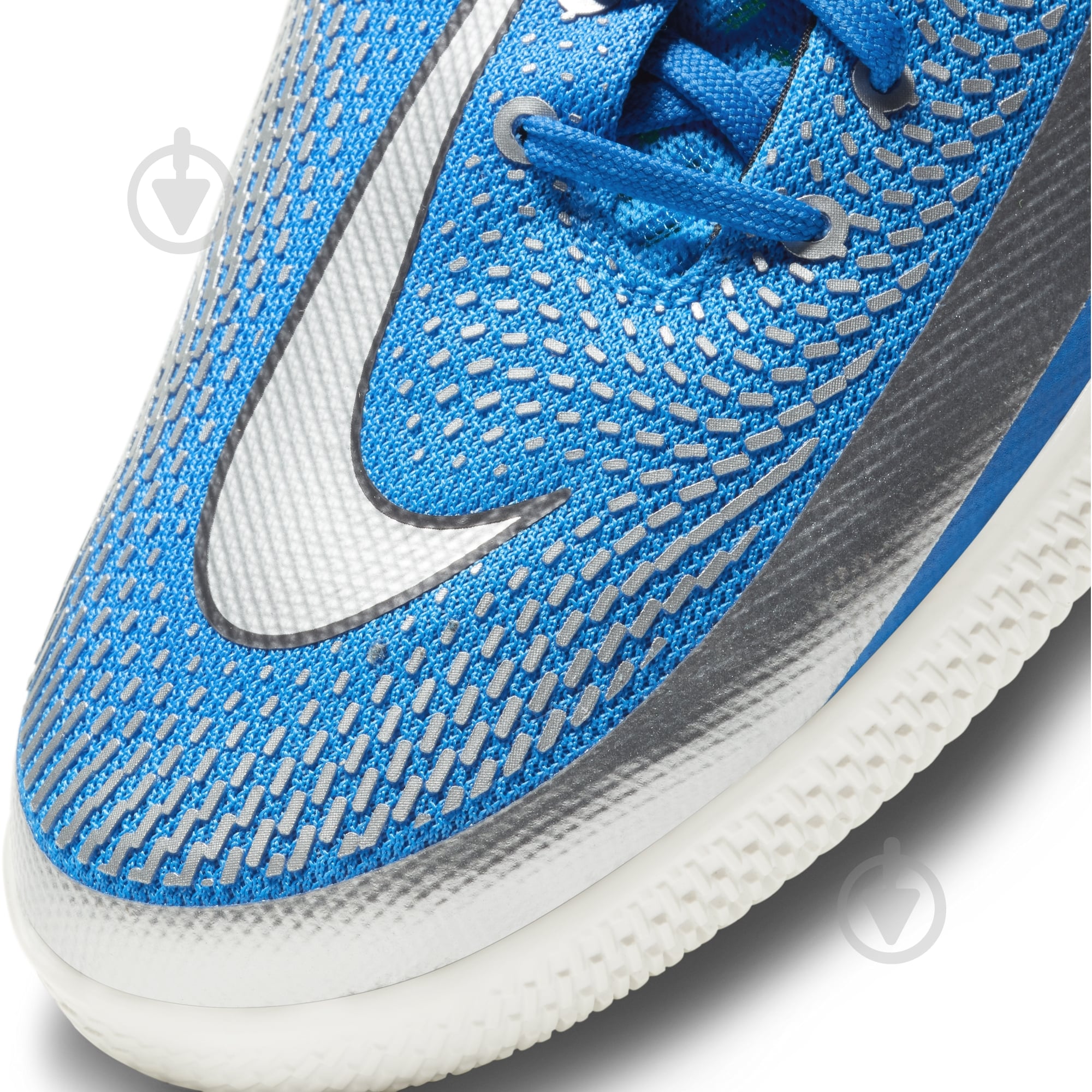 Футзальная обувь Nike REACT PHANTOM GT PRO IC CK8463-400 р.44,5 голубой - фото 9 Футзальная обувь Nike REACT PHANTOM GT PRO IC CK8463-400 р.44,5 голубой - фото 9