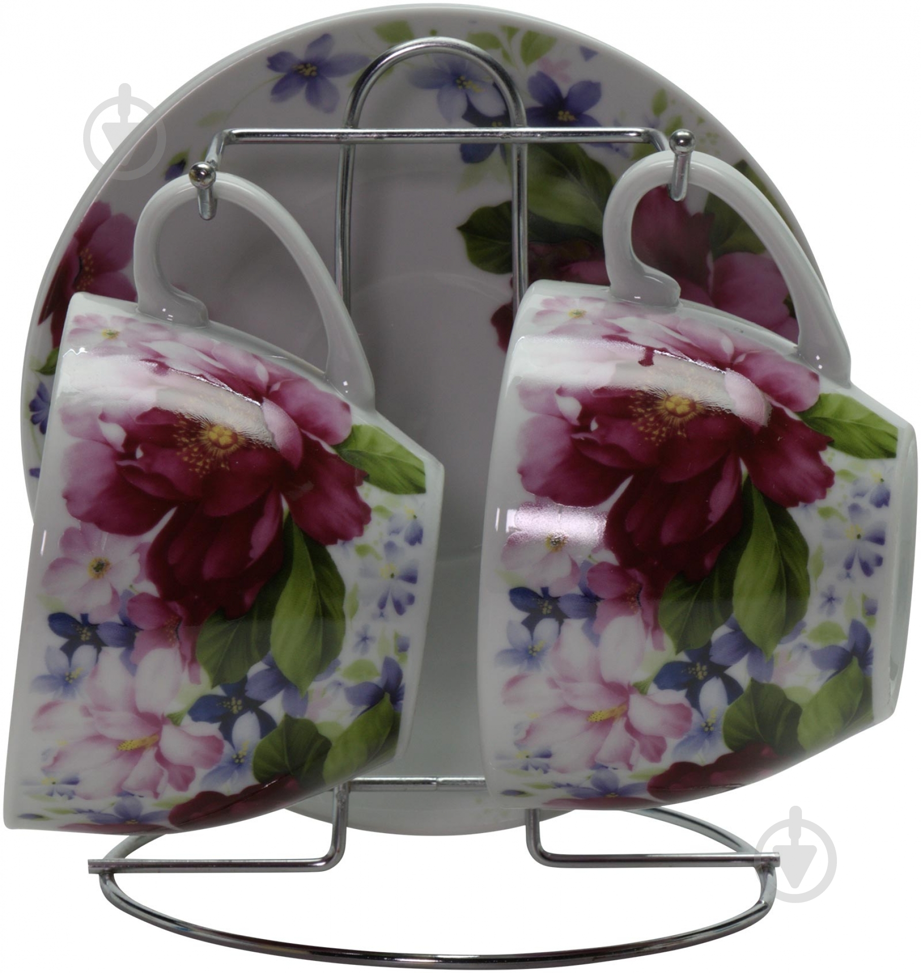 Набор чайный Keramia Шиповник 5 предмета на 2 персоны - фото 1