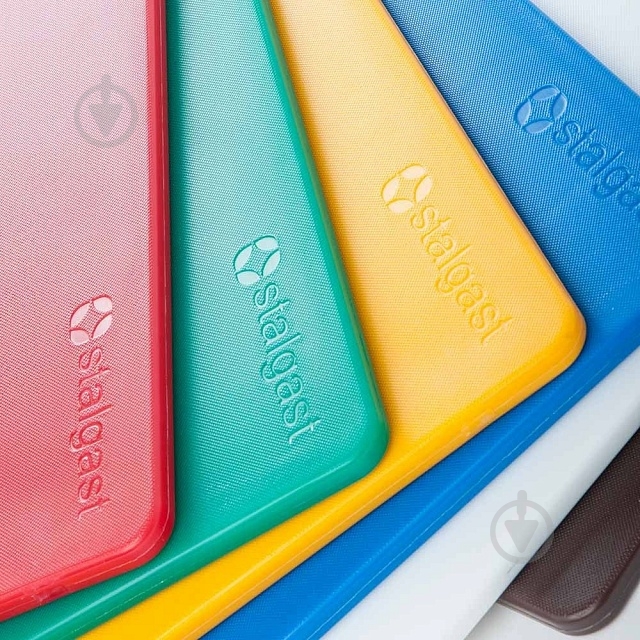 Доска разделочная Stalgast 45х30х1.3 см белая - фото 2