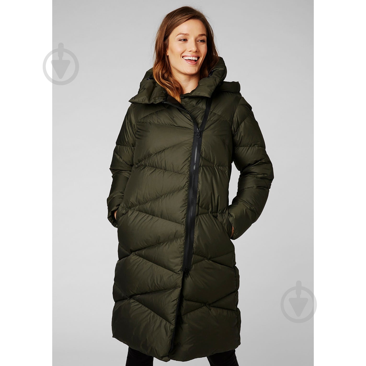 Куртка женское зимнее Helly Hansen W TUNDRA DOWN COAT 53301-482 р.M зеленое - фото 2