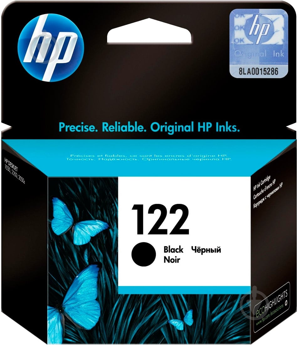 Картридж HP 122 CH561HE black - фото 1