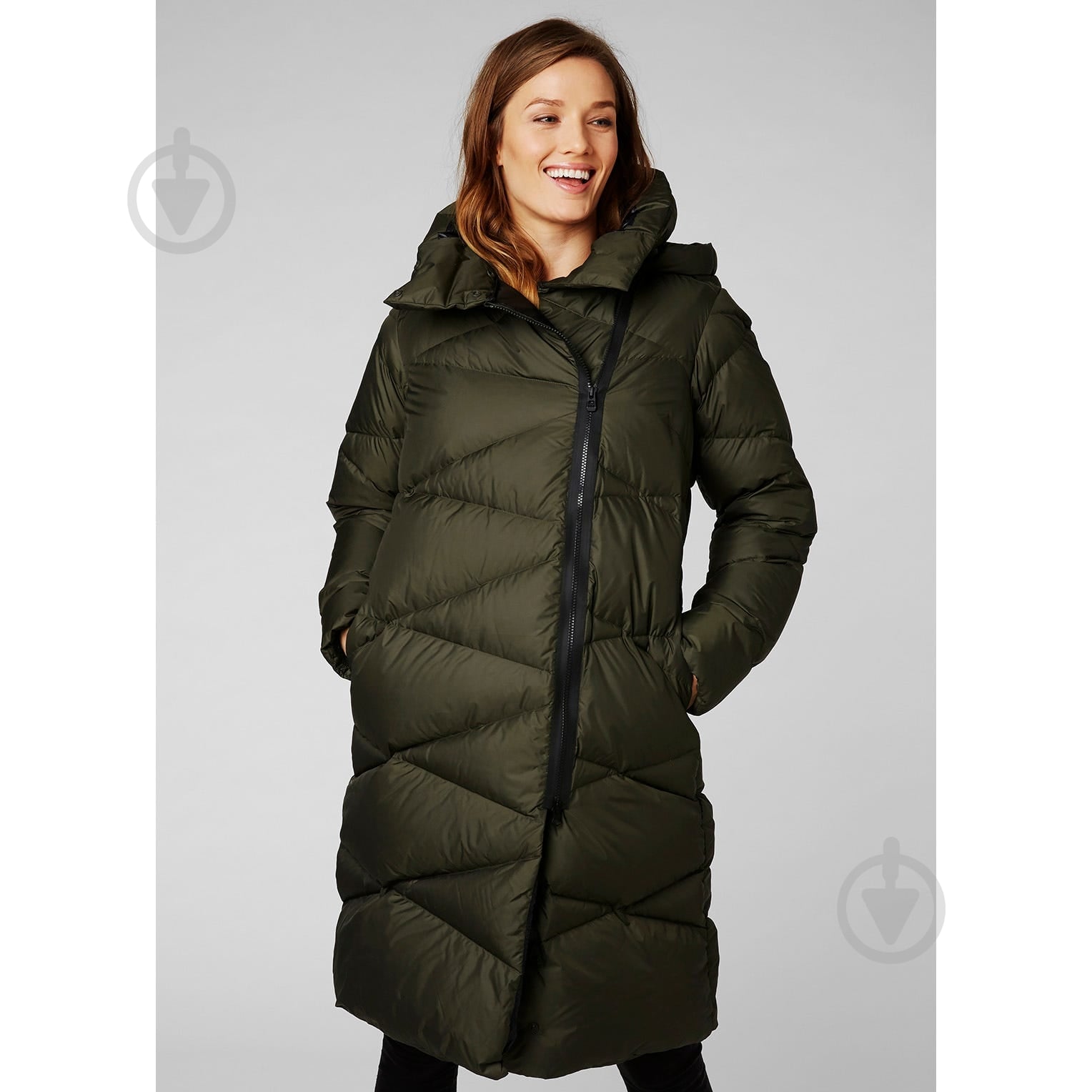 Куртка женское зимнее Helly Hansen W TUNDRA DOWN COAT 53301-482 р.S зеленое - фото 2 Куртка женское зимнее Helly Hansen W TUNDRA DOWN COAT 53301-482 р.S зеленое - фото 2