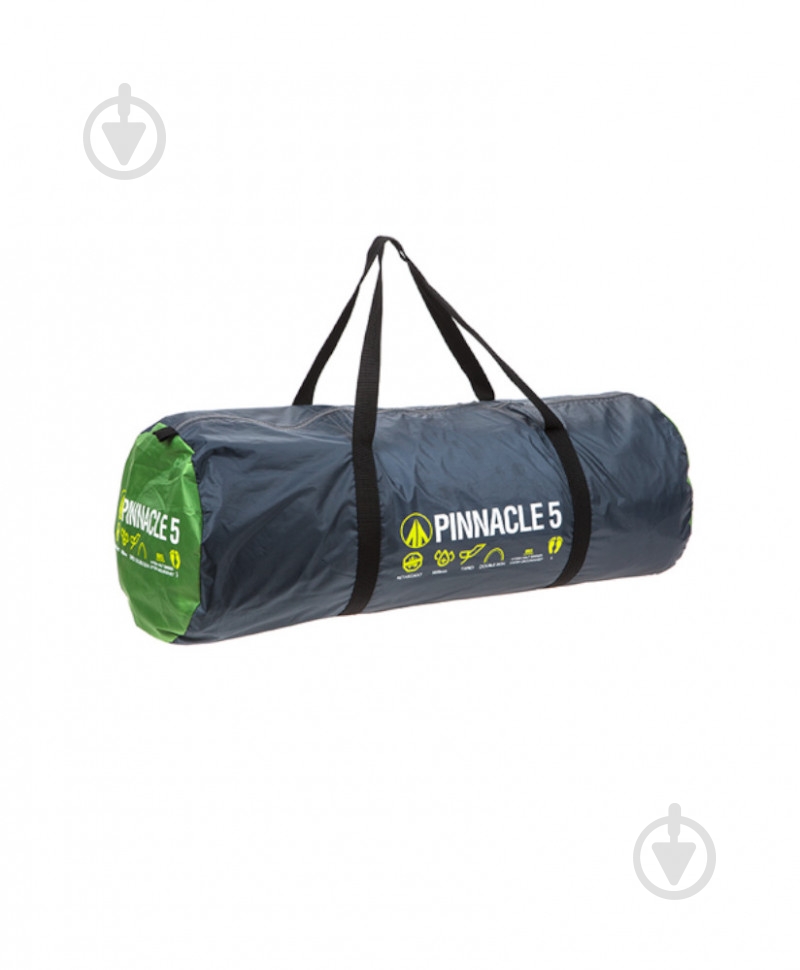 Палатка туристическая Summit Pinnacle Hydrahalt 5P Green - фото 2