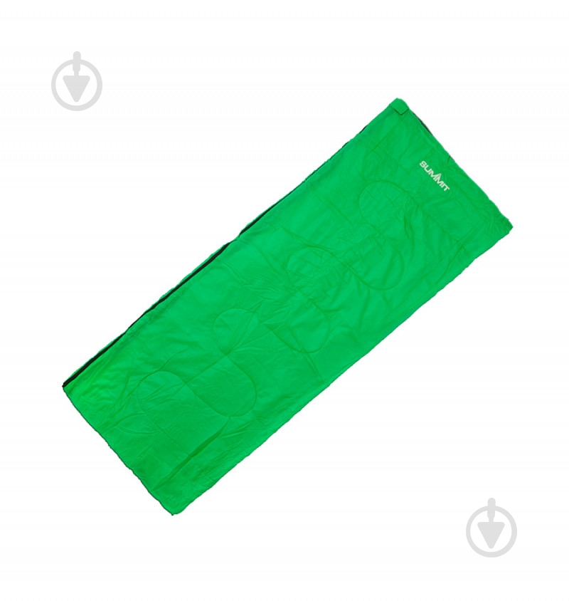 Спальный мешок Summit Envelope зеленый - фото 1