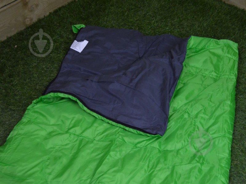 Спальный мешок Summit Envelope зеленый - фото 3