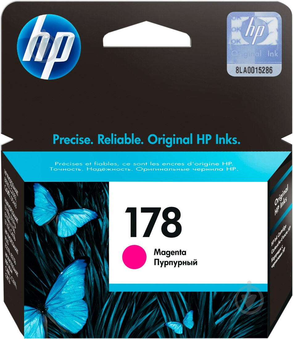 Картридж HP 178 CB319HE magenta - фото 1 Картридж HP 178 CB319HE magenta - фото 1