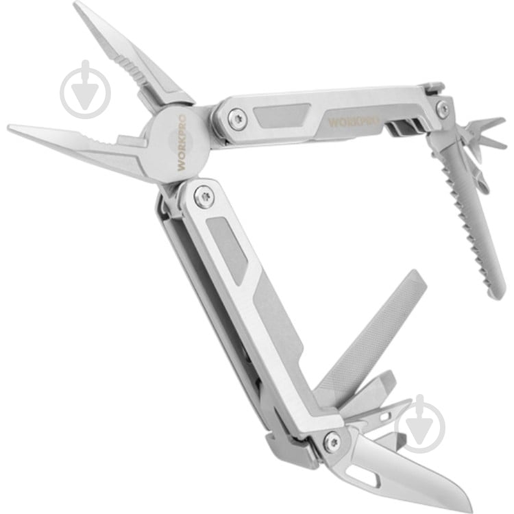 Мультитул WORKPRO 15-в-1 PRO WP382002 - фото 1