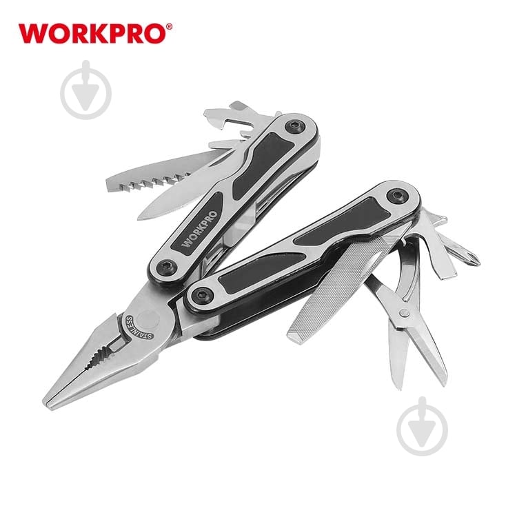 Мультитул WORKPRO 15-в-1 PRO WP382009 - фото 3