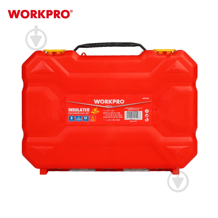 Набор отверток WORKPRO EN/IEC 60900 10000V PRO PLUS WP204700 - фото 7 Набор отверток WORKPRO EN/IEC 60900 10000V PRO PLUS WP204700 - фото 7