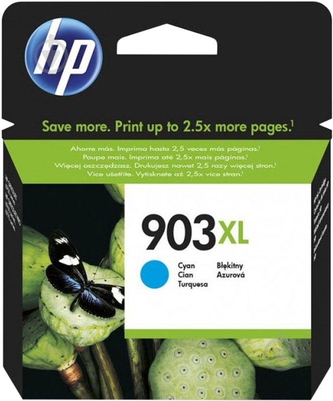 Картридж HP 903XL T6M03AE cyan - фото 1
