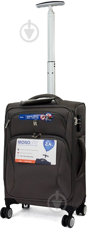 Валіза IT Luggage 33 л чорний IT12-2225-08-S-S755 - фото 1