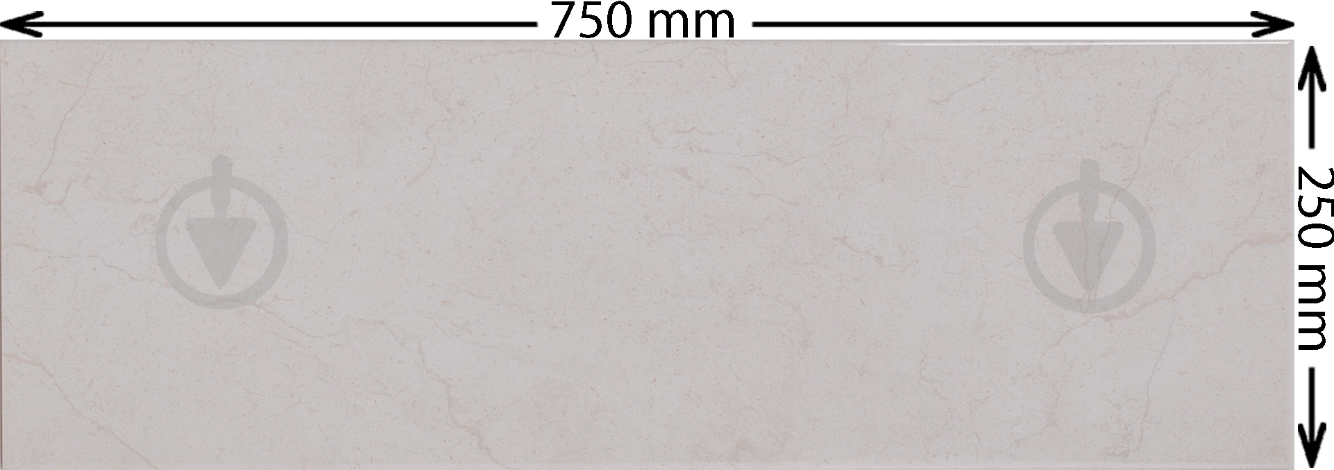 Плитка Атем Marfil B 25x75 - фото 3