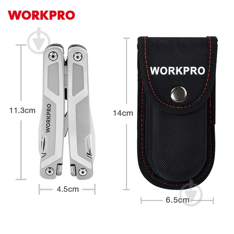 Мультиинструмент WORKPRO WP382008 WP382008 - фото 7