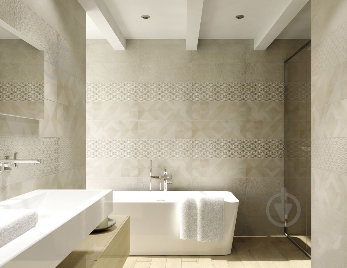 Плитка Атем Trinity R Pattern BM 25x75 - фото 4 Плитка Атем Trinity R Pattern BM 25x75 - фото 4