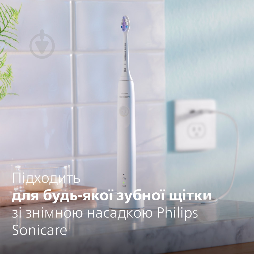 Насадки для електричної зубної щітки Philips Sonicare HX6054/10 Sensitive - фото 7