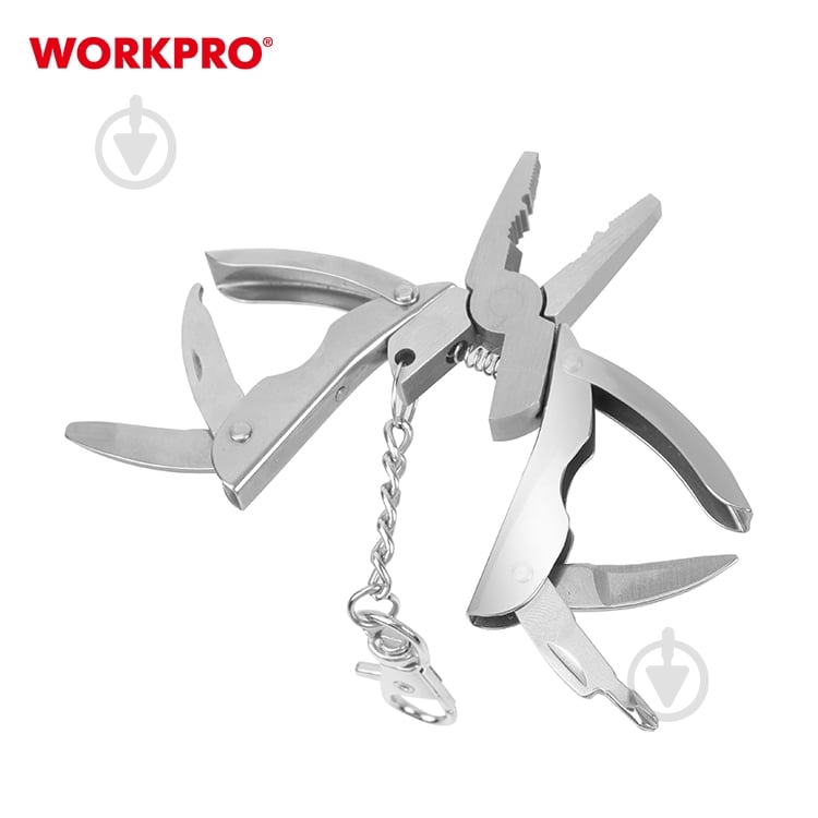 Мультитул-брелок WORKPRO 9-в-1 DYI WP382016 - фото 2