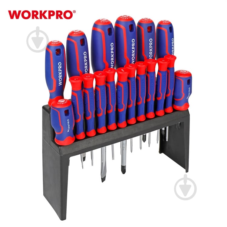 Набор отверток WORKPRO 18 пред. CR-V PRO WP200506 - фото 3