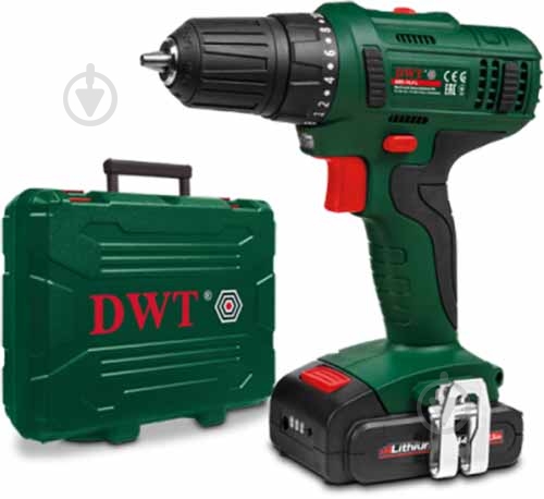Шуруповерт акумуляторний DWT ABS-14,4 L-2 BMC - фото 1 Шуруповерт акумуляторний DWT ABS-14,4 L-2 BMC - фото 1