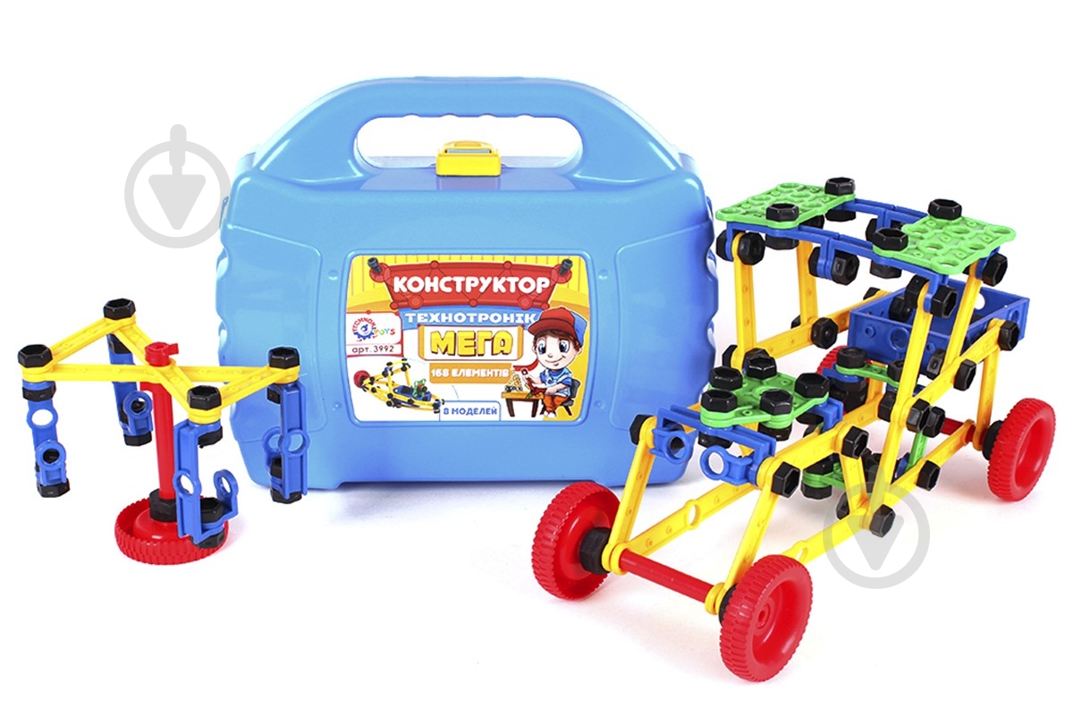 Конструктор строительный ТехноК 3992 - фото 1 Конструктор строительный ТехноК 3992 - фото 1