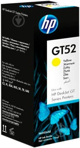 Чернила HP GT52 M0H56AE yellow - фото 1