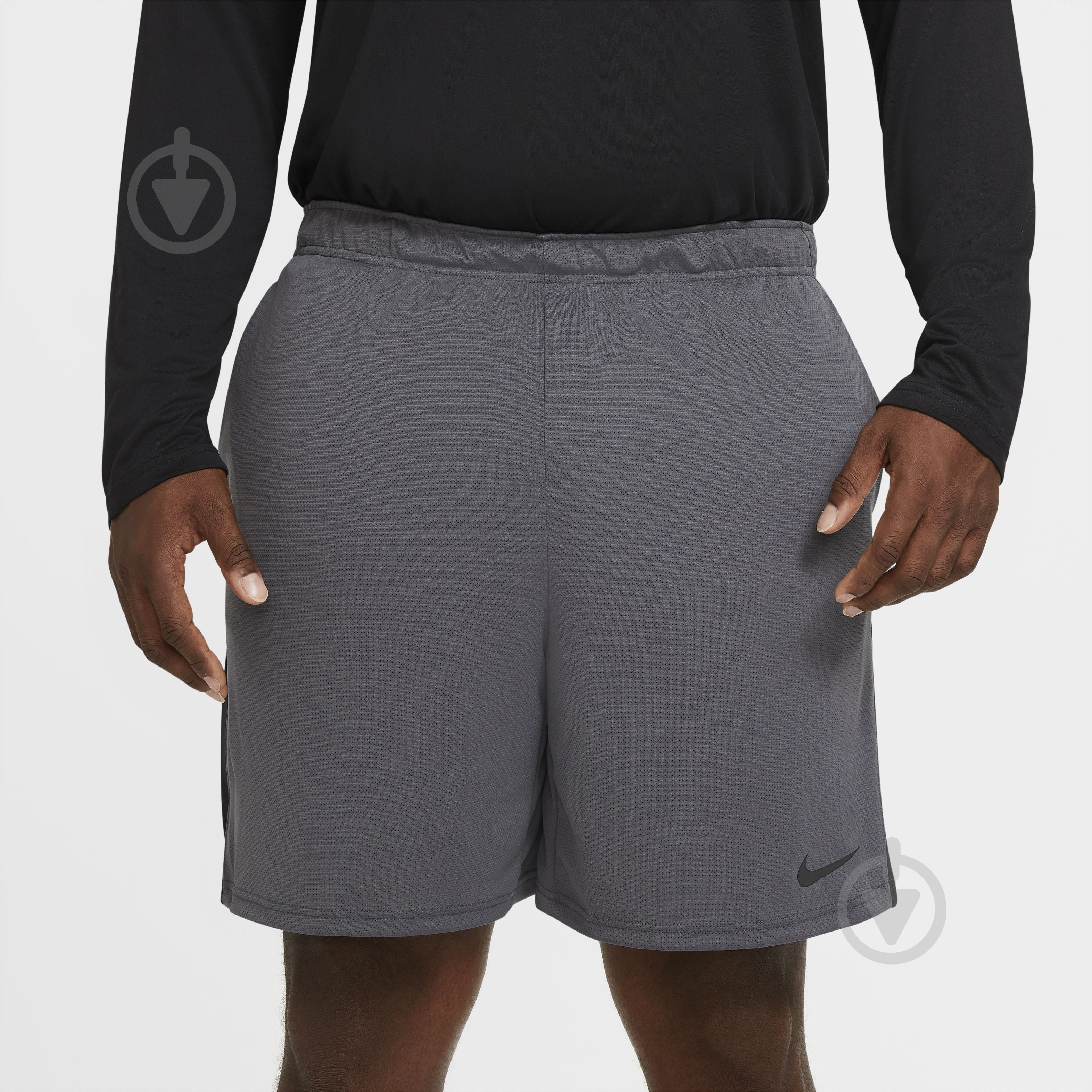 Шорты Nike M NK DF KNIT SHORT TRAIN CJ2007-068 р. XL серый - фото 11