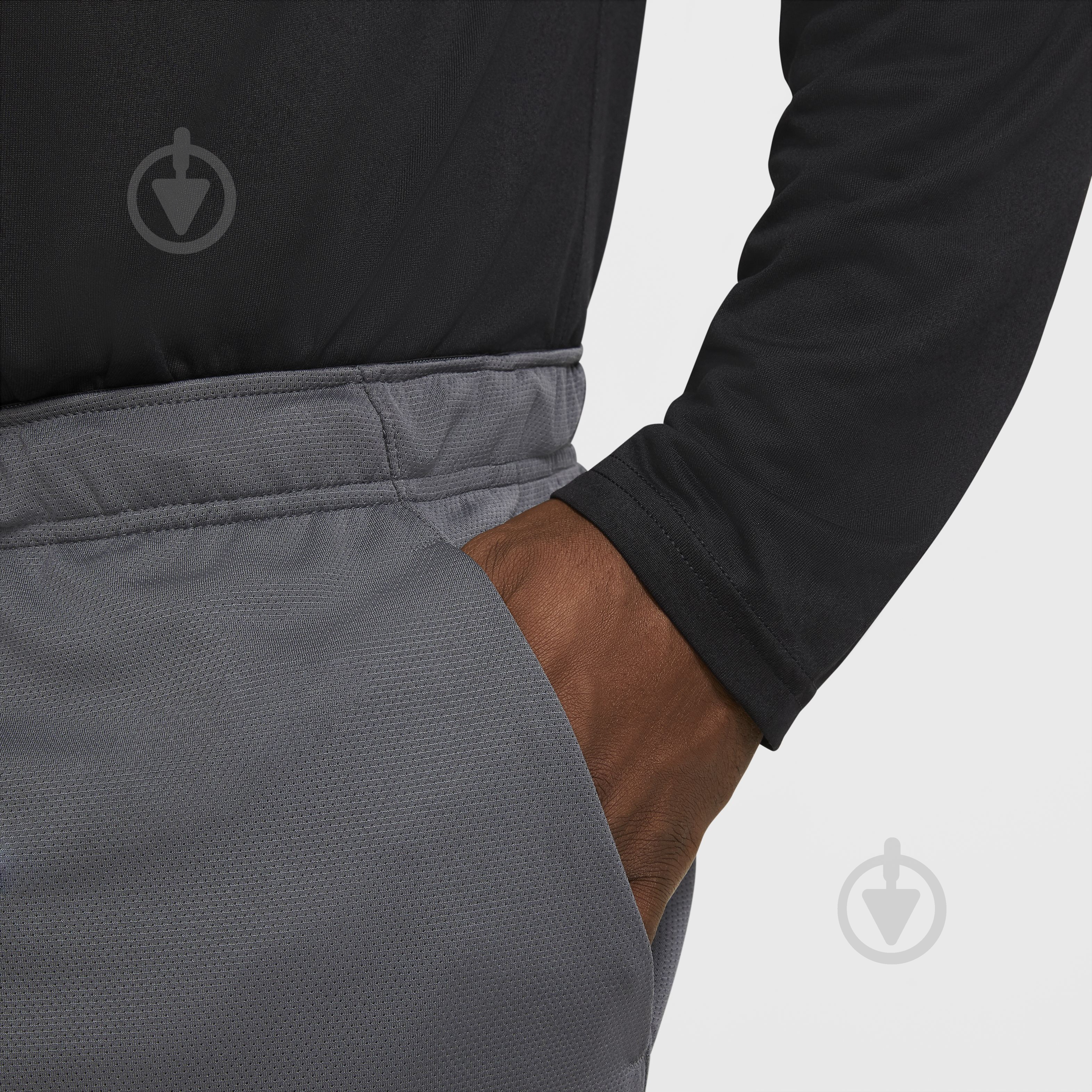 Шорты Nike M NK DF KNIT SHORT TRAIN CJ2007-068 р. XL серый - фото 13