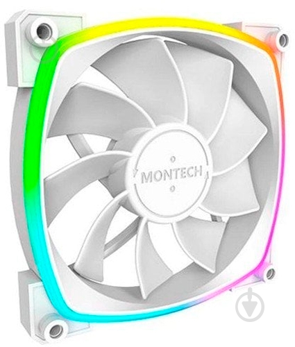 Корпусный кулер Montech RX120 PWM White - фото 6 Корпусный кулер Montech RX120 PWM White - фото 6