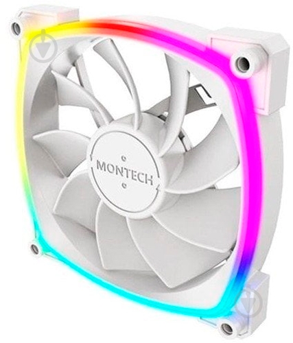 Корпусный кулер Montech RX120 PWM White - фото 2 Корпусный кулер Montech RX120 PWM White - фото 2
