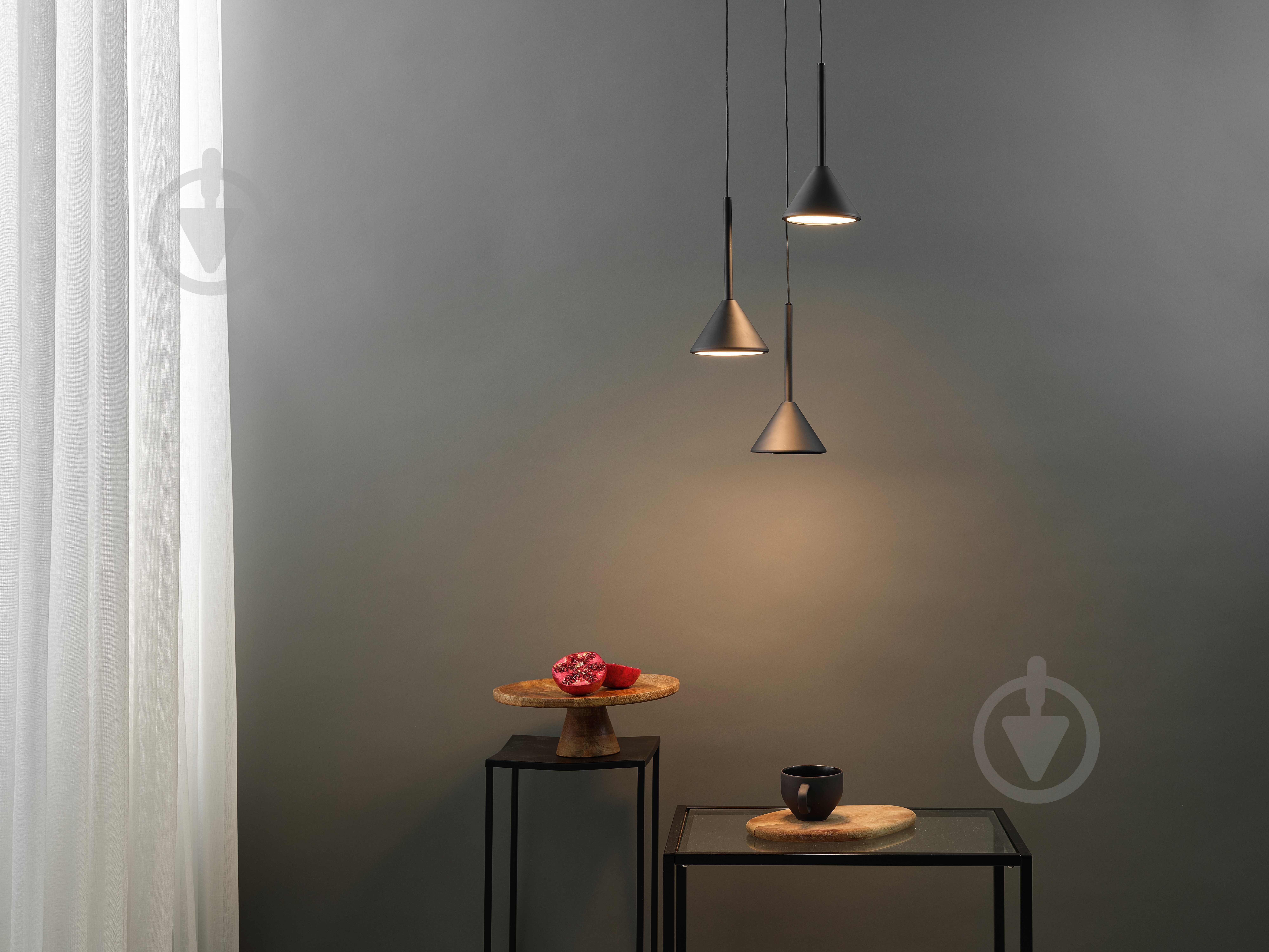 ВИТРИНА! Подвес Ledvance DECOR FUJI 3XPENDANT 13 Вт черный - фото 12