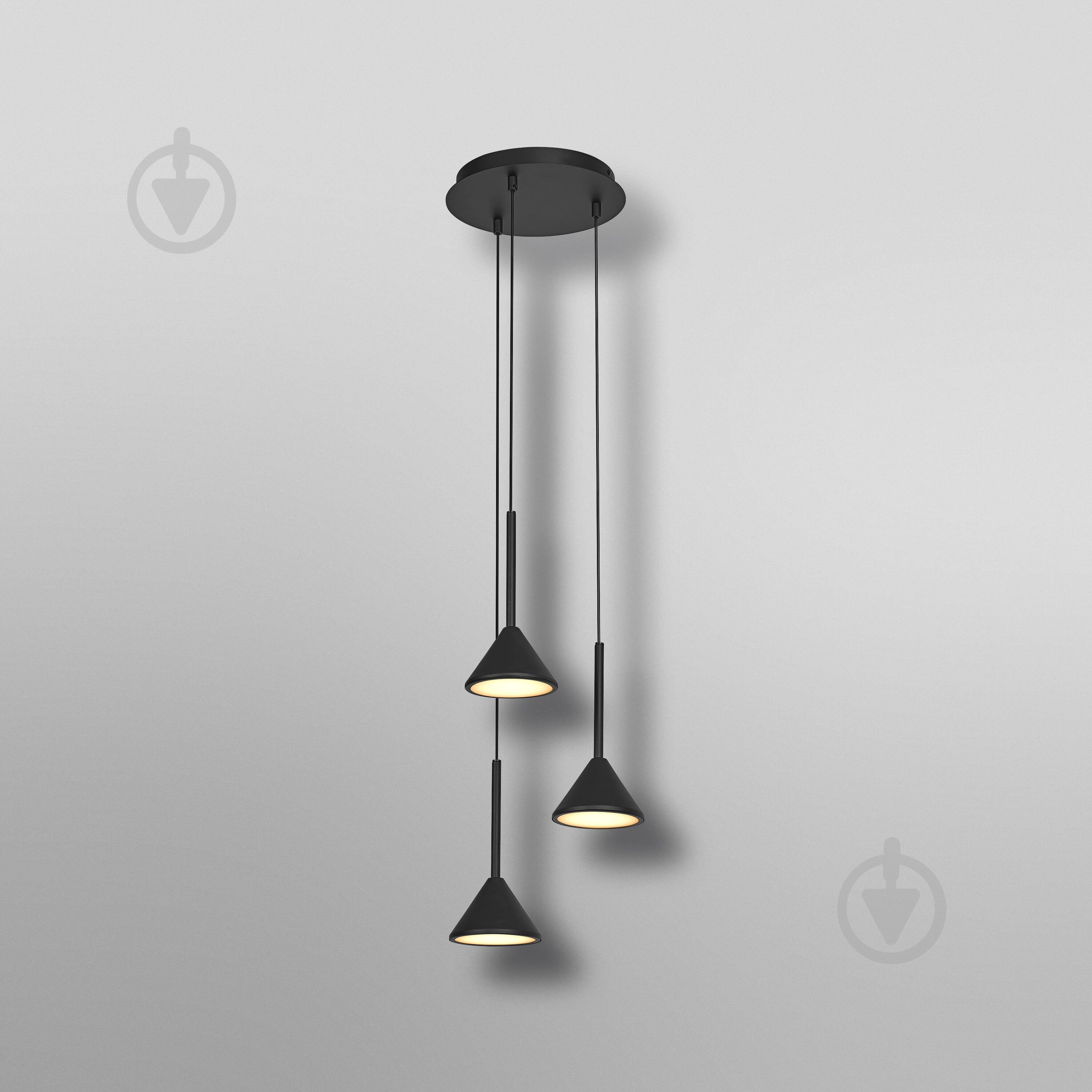 ВИТРИНА! Подвес Ledvance DECOR FUJI 3XPENDANT 13 Вт черный - фото 4