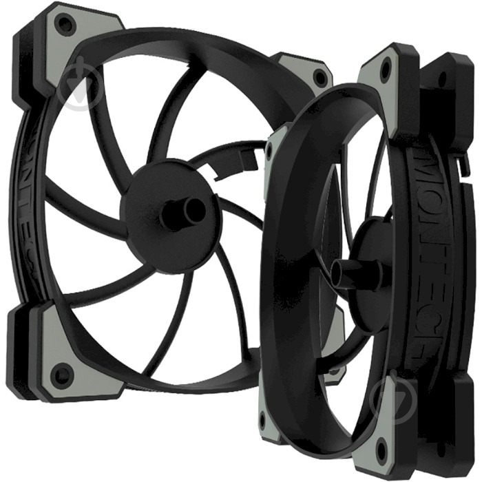 Набор вентиляторов для корпуса Montech AIR Fan P120 Black - фото 3