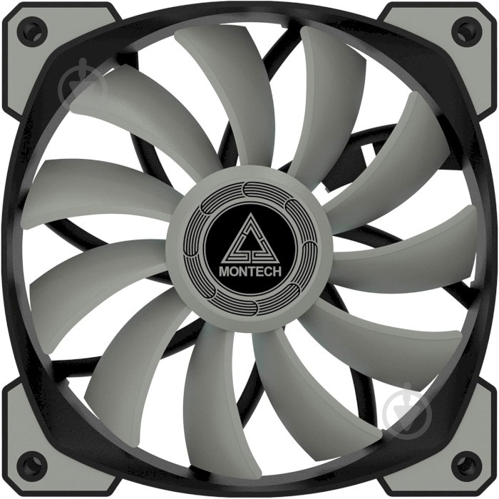 Набор вентиляторов для корпуса Montech AIR Fan P120 Black - фото 2