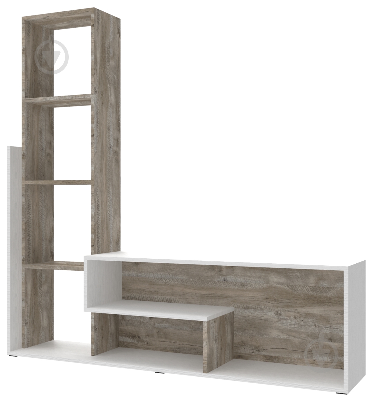 Стенка Этана Doros белый/дуб клондайк - фото 1 Стенка Этана Doros белый/дуб клондайк - фото 1