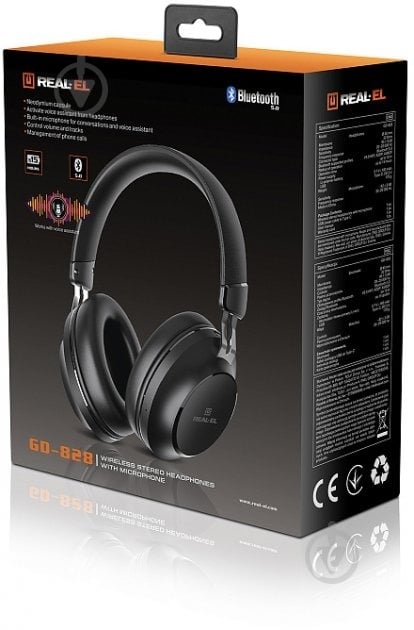 Наушники Real-el GD-828 black (EL124100052) - фото 11