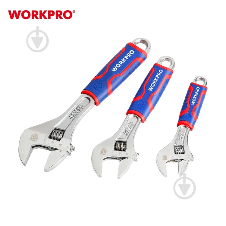 Ключ 3 шт. CR-V PRO WORKPRO WP202515 WP202515 - фото 6 Ключ 3 шт. CR-V PRO WORKPRO WP202515 WP202515 - фото 6