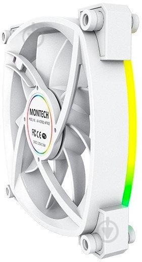 Корпусный кулер Montech AX120 PWM White - фото 4 Корпусный кулер Montech AX120 PWM White - фото 4