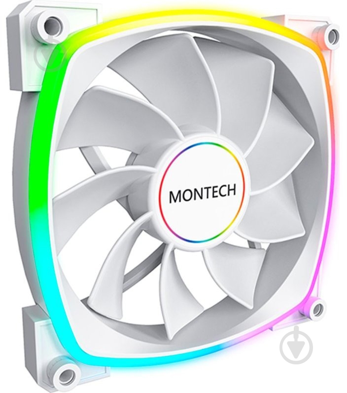 Корпусный кулер Montech RX140 PWM White - фото 5 Корпусный кулер Montech RX140 PWM White - фото 5