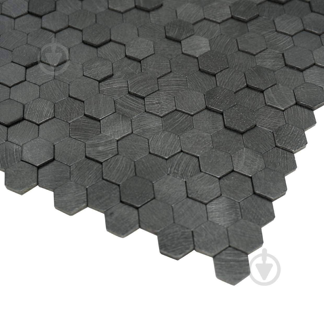 Декоративная панель EMERGO самоклеющая Hexagon 3D Чорный Home Inspire - фото 2 Декоративная панель EMERGO самоклеющая Hexagon 3D Чорный Home Inspire - фото 2