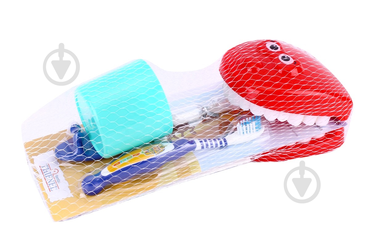 Ігровий набір ТехноК модель щелепи і зубна щітка 4470 - фото 4 Ігровий набір ТехноК модель щелепи і зубна щітка 4470 - фото 4