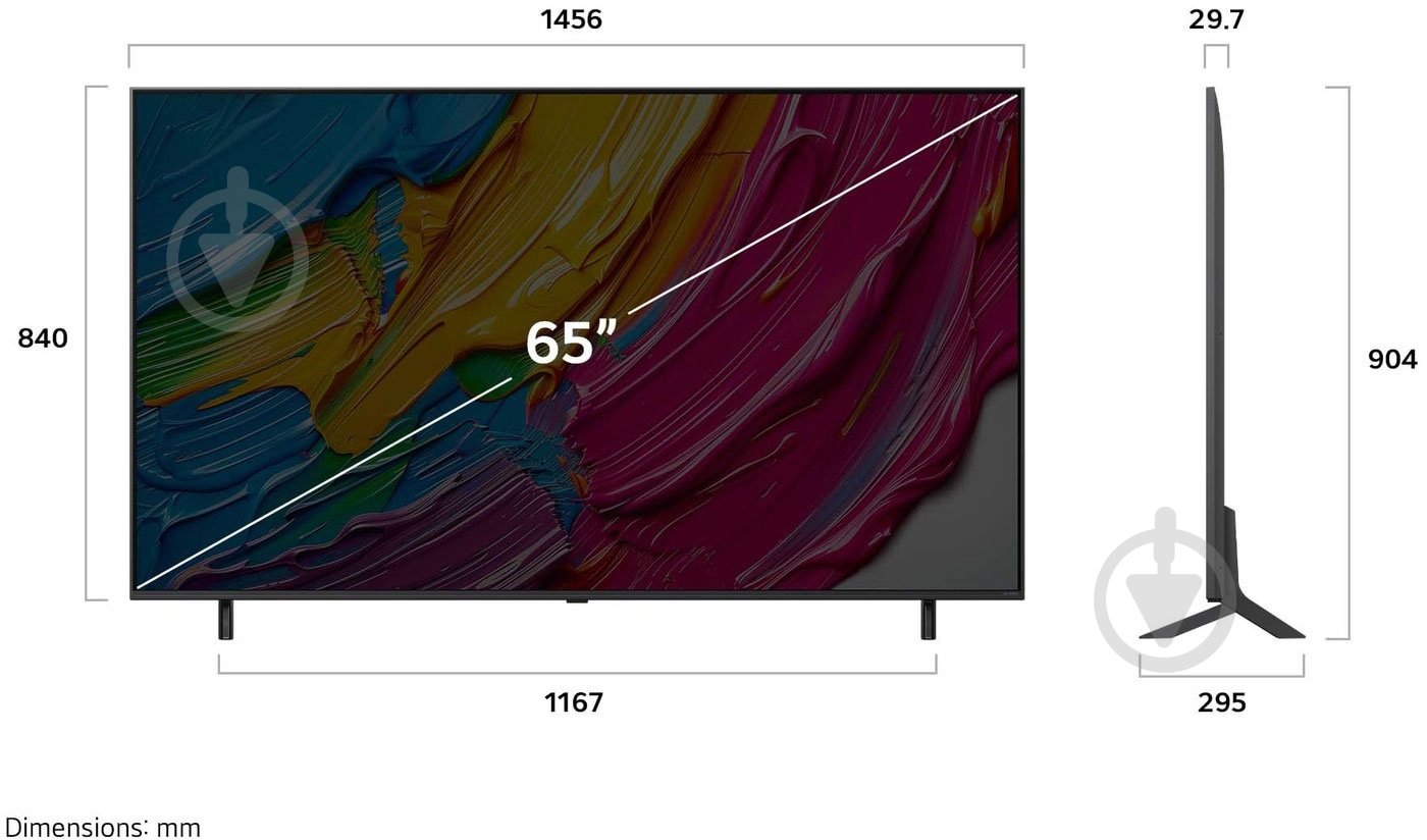 Телевізор LG 65QNED80A6A - фото 5