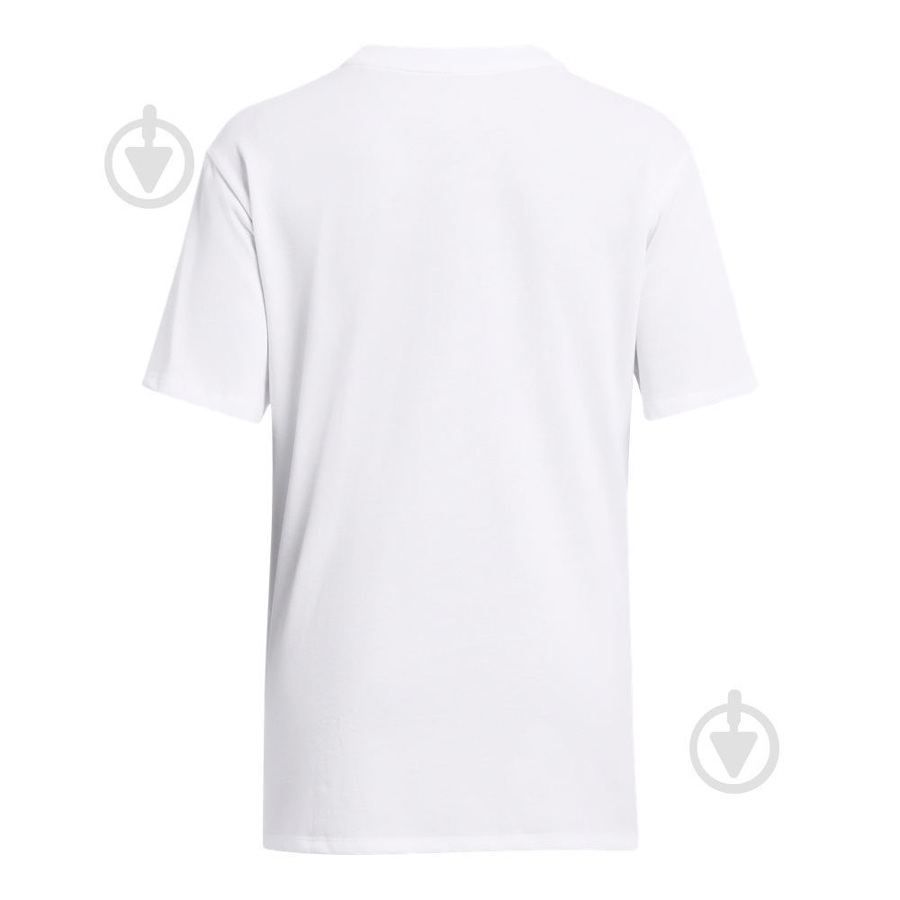 Футболка Under Armour HW Embroid Patch BFOS SS 1383045-100 р.M белый - фото 4