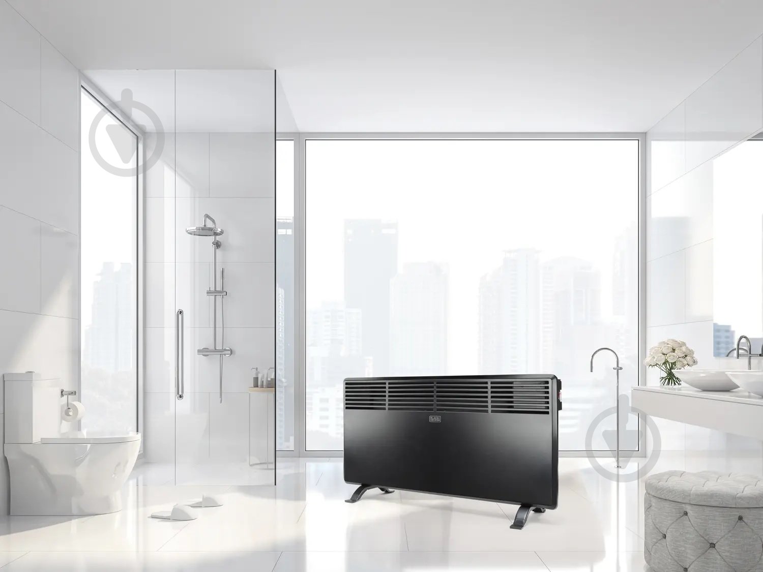 Конвектор электрический Black+Decker BXCSH1800E - фото 4 Конвектор электрический Black+Decker BXCSH1800E - фото 4