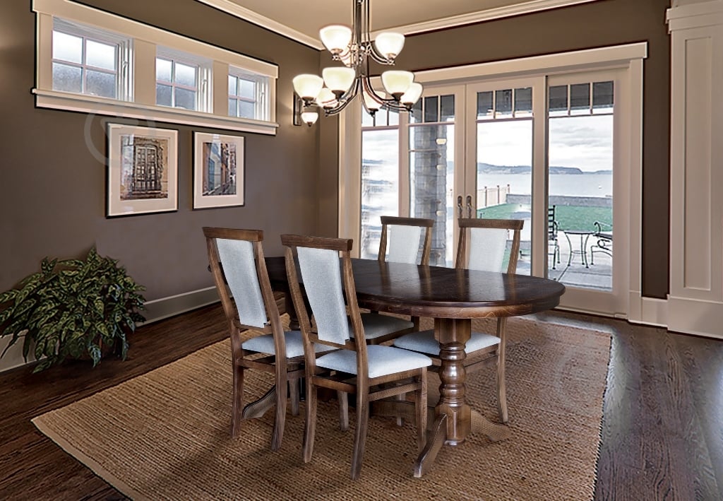 Стол обеденный Говерла тёмный орех - фото 3