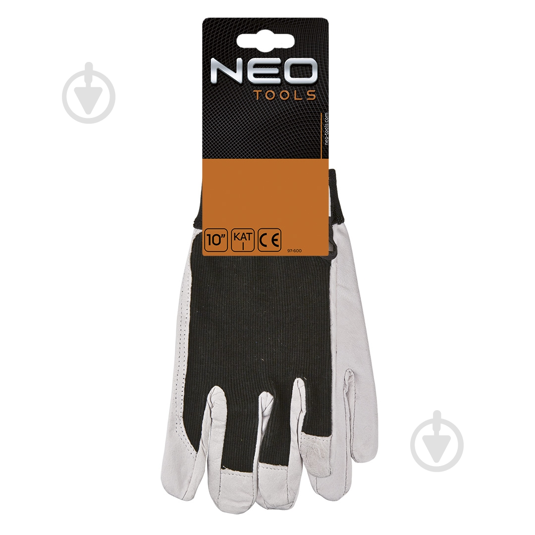 ᐉ Рукавички NEO tools з покриттям шкіра XL (10) 97-603 • Краща