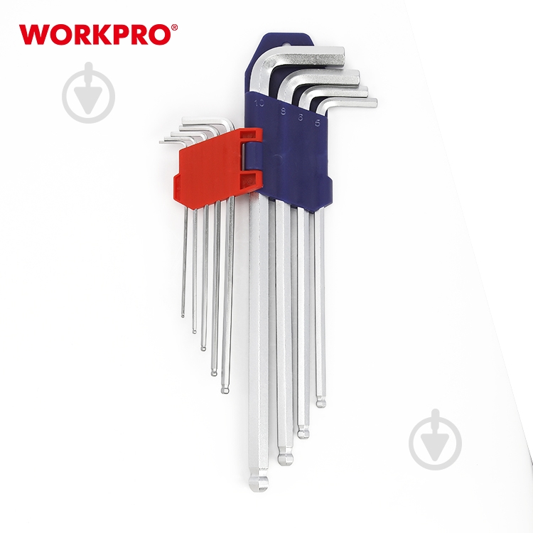 Набор ключей шестигранных WORKPRO WP222007 - фото 3